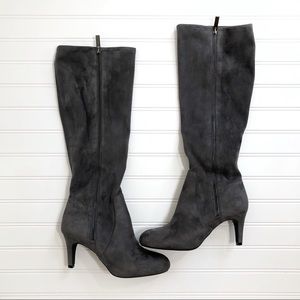 BCBGeneration tall boots gray suede size 7